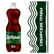 Напиток газированный Добрый Сибирские травы, 1 л (kastd) в магазинах Ашан