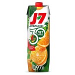 Сок апельсиновый J7 с мякотью, 970 мл (kastd)