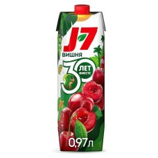 Нектар вишневый J7 осветленный, 970 мл (kastd) в магазинах Ашан