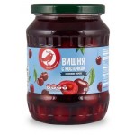 Компот АШАН Красная птица вишневый, 680 г (kastd) Компот АШАН Красная птица вишневый, 680 г (kastd)