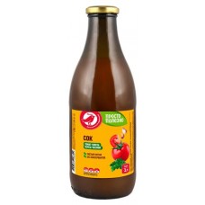 Сок АШАН Красная птица Томат-Кинза-Перец-Чеснок, 1 л (kastd) в магазинах Ашан