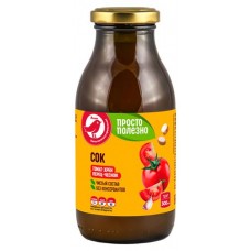 Сок АШАН Красная птица Томат-Хрен-Перец-Чеснок, 300 мл (kastd) в магазинах Ашан