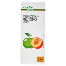 Нектар Каждый День Персик Яблоко, 200 мл (kastd) в магазинах Ашан