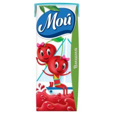 Нектар Мой вишнёво-яблочный, 200 мл (kastd) в магазинах Ашан