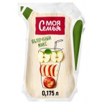 Напиток сокосодержащий Моя Семья Яблочный Микс, 0,175 л (kastd)