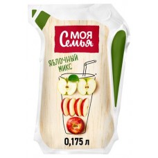 Напиток сокосодержащий Моя Семья Яблочный Микс, 0,175 л (kastd) в магазинах Ашан