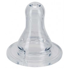 Соска Курносики молочная силиконовая со средним отверстием, 2 шт (kastd) в магазинах Ашан