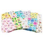 Пеленка детская Daisy фланелевая с рисунком 75x120 см, 1 шт (kastd)