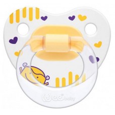 Пустышка ортодонтическая Wee Baby силиконовая от 0 до 6 мес., 1 шт (kastd) в магазинах Ашан