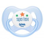 Пустышка ортодонтическая Wee Baby Butterfly силиконовая от 6 до 18 мес., 1 шт (kastd) Пустышка ортодонтическая Wee Baby Butterfly силиконовая от 6 до 18 мес., 1 шт (kastd)