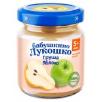 Пюре Бабушкино Лукошко Груша яблоко с 5 мес., 100 г (kastd)
