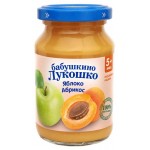 Пюре Бабушкино Лукошко Абрикос Яблоко с 5 мес., 190 г (kastd)