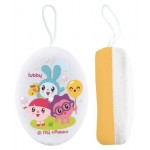 Мочалка детская Lubby Малышарики с рождения, 1 шт (kastd)