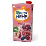 Морс ФрутоНяня клюква с черникой и вишней с 3 лет, 500 мл (kastd)