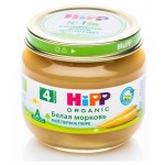 Пюре HiPP белая морковь c 4 мес., 80 г (kastd)