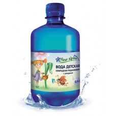 Вода детская природная родниковая, негазированная Fleur Alpine, с рождения, 0,5 л (kastd) в магазинах Ашан