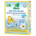 Детская морская соль для ванны DR.Tuttelle с ромашкой 500 г (kastd)