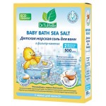 Детская морская соль для ванны DR.Tuttelle натуральная 500 г (kastd)