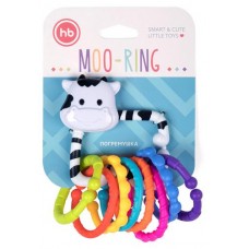 Погремушка MOO-RING Happy Baby, 1 шт (kastd) в магазинах Ашан