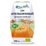 Сок Fleur Alpine апельсиновый прямого отжима с 8 месяцев, 200 мл (kastd) Сок Fleur Alpine апельсиновый прямого отжима с 8 месяцев, 200 мл (kastd)