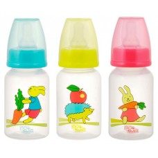 Бутылочка ПоМа с силиконовой соской с медленным потоком с рождения, 140 мл (kastd) в магазинах Ашан