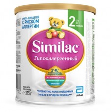 Смесь Similac Гипоаллергенный 2 для детей с риском аллергии с 2'-FL для иммунитета, 6-12 мес, 375 г (kastd) в магазинах Ашан