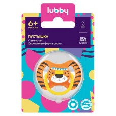 Соска-пустышка Lubby латексная от 6 мес. (kastd) в магазинах Ашан
