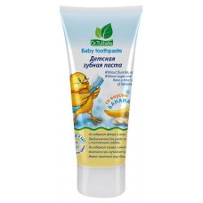 Зубная паста Dr.Tuttelle детская со вкусом банана, 75 мл (kastd) в магазинах Ашан