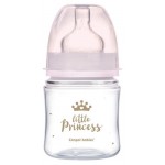 Бутылочка Canpol Babies Easy Start Royal Baby с широким горлышком антиколиковая с рождения, 120 мл (kastd)