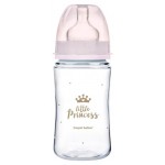 Бутылочка Canpol Babies Easy Start Royal Baby с широким горлышком антиколиковая с рождения, 240 мл (kastd)