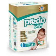 Подгузники Predo Baby Ė1 2-5 кг, 13 шт (kastd) в магазинах Ашан