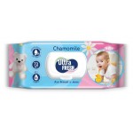 Салфетки влажные Ultra Fresh Chamomile для мам и детей, 72 шт (kastd)