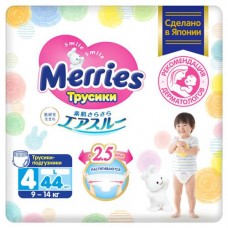 Трусики-подгузники Merries L 9-14 кг, 44 шт (kastd) в магазинах Ашан