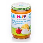 Спагетти HiPP с помидорами и моцареллой с 8 месяцев, 220 г (kastd)