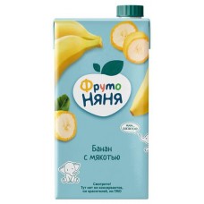 Нектар ФрутоНяня Банан с мякотью с 3 лет, 500 мл (kastd) в магазинах Ашан