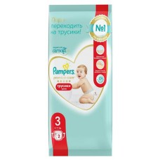 Трусики для детей Pampers Premium Care 6-11 кг 3 размер, 2 шт (kastd) в магазинах Ашан
