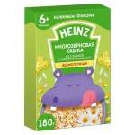 Каша безмолочная Heinz многозерновая из 3 злаков с липой и ромашкой с 6 мес., 180 г (kastd)