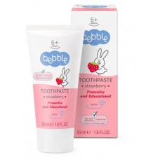Зубная паста детская Bebble с ароматом клубники с 6 мес., 50 мл (kastd) в магазинах Ашан