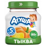 Пюре Агуша Первая ложка тыква с 5 мес., 80 г (kastd)