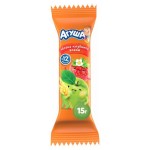 Батончик фруктовый Агуша Полезный перекус яблоко клубника злаки с 12 мес., 15 г (kastd) Батончик фруктовый Агуша Полезный перекус яблоко клубника злаки с 12 мес., 15 г (kastd)