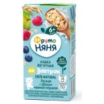 Каша молочноя ФрутоНяня Я проснулся овсяная яблоко малина черника с 6 мес., 200 мл (kastd)