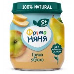 Пюре ФрутоНяня яблоко-груша с 5 мес., 100 г (kastd)