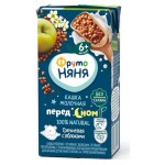 Каша молочная ФрутоНяня гречневая с яблоками с 6 мес., 200 мл (kastd)