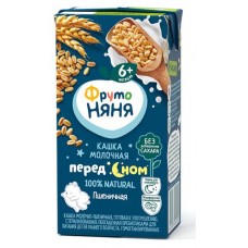 Каша молочная ФрутоНяня пшеничная с 6 мес., 200 мл (kastd) в магазинах Ашан