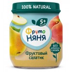 Пюре ФрутоНяня Фруктовый салатик с 5 мес., 100 г (kastd)