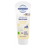 Крем солнцезащитный детский Sanosan SPF 50+, 75 мл (kastd)