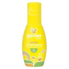 Спрей от комаров Gardex Baby от 3-х месяцев, 75 мл (kastd) в магазинах Ашан