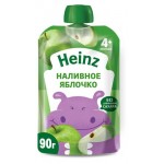 Пюре Heinz Наливное яблочко с 4 мес., 90 г (kastd)
