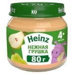 Пюре Heinz Нежная грушка с 4 месяцев, 80 г (kastd)