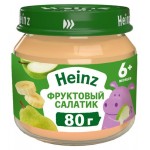 Пюре Heinz Фруктовый салатик с 6 мес., 80 г (kastd)